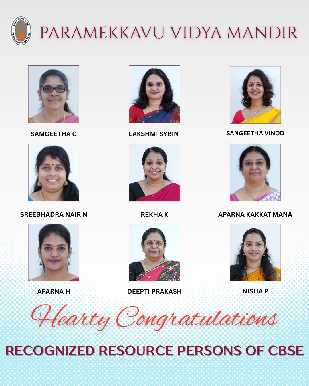 Recognized Resource Persons of CBSE