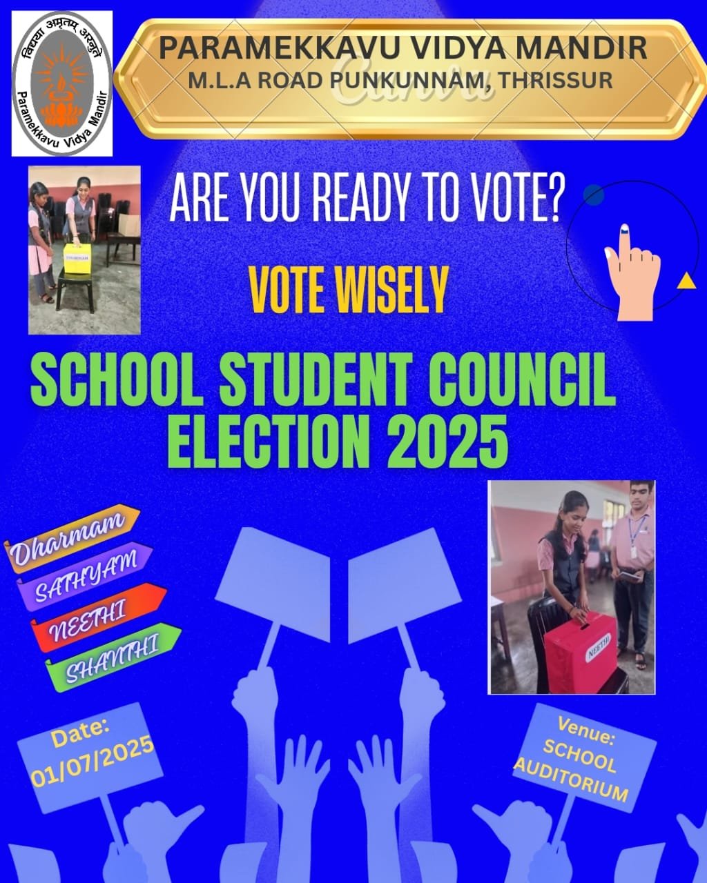 School Student Council Election 2025