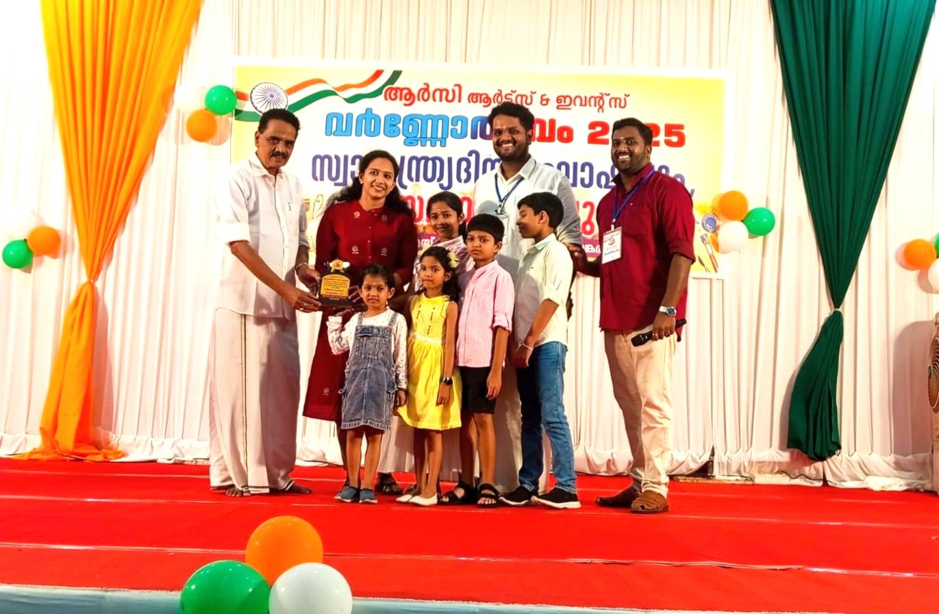 The Arcee Arts and Events Varnotsavam painting competition
